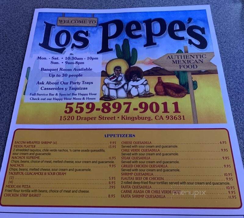 Los Pepes Authentic Mexican - Kingsburg, CA