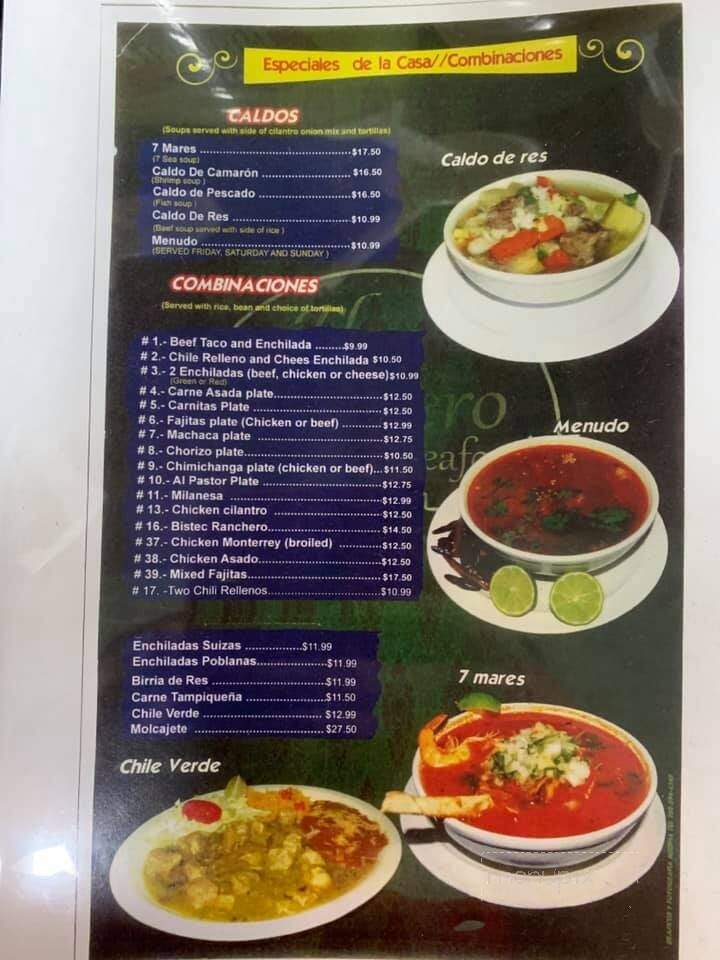 El Asadero Restaurant - Vista, CA menu_pic