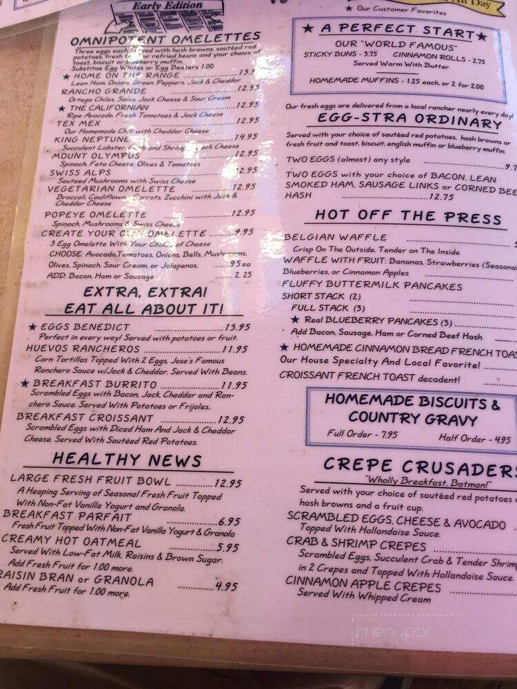 Daily News Cafe - Carlsbad, CA menu_pic