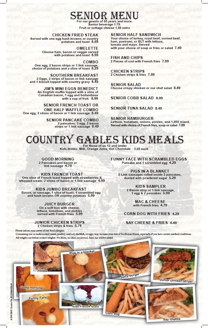 Country Gables Cafe - Roseville, CA