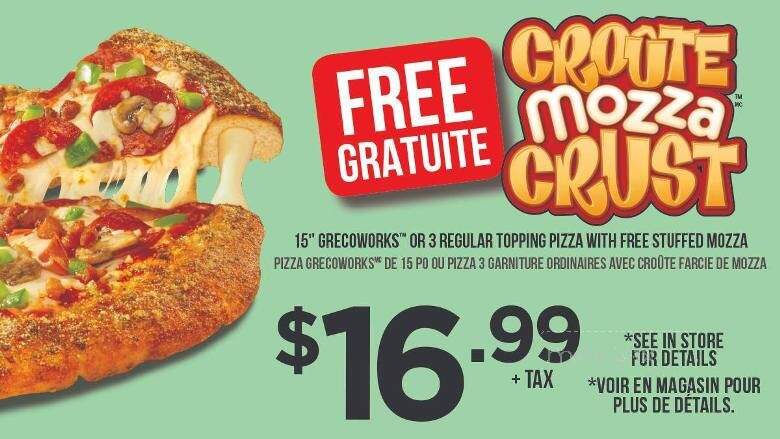 Greco Pizza Donair - Riverview, NB