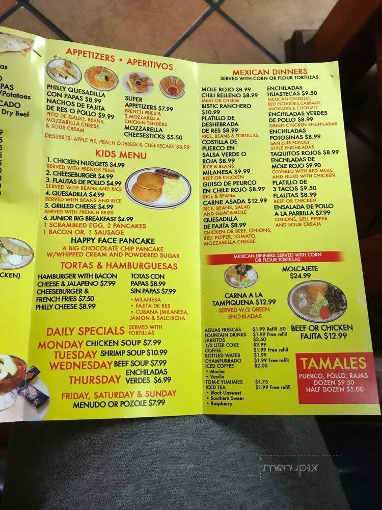 Country Diner Cafe - Mesquite, TX menu_pic