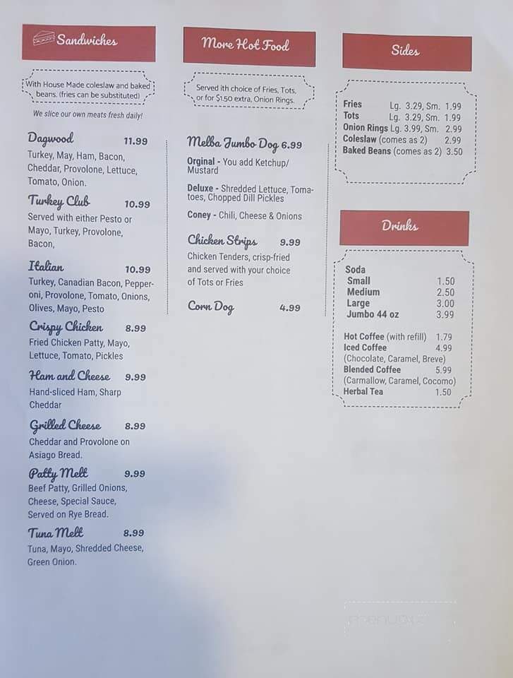 Jessie's Small Town Goodness - Melba, ID menu_pic