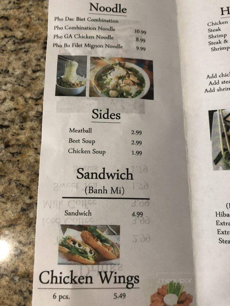 Saigon Vietnamese Noodle & Hibachi Grill - Burlington, NC