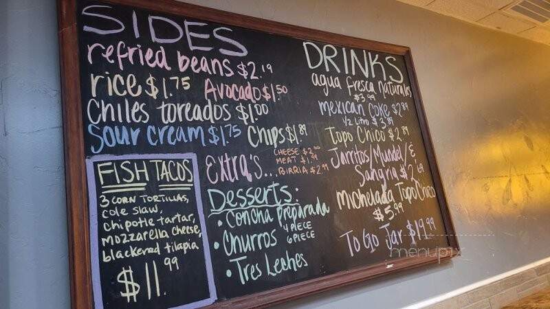 TJ Birria Y Mas - Houston, TX menu_pic