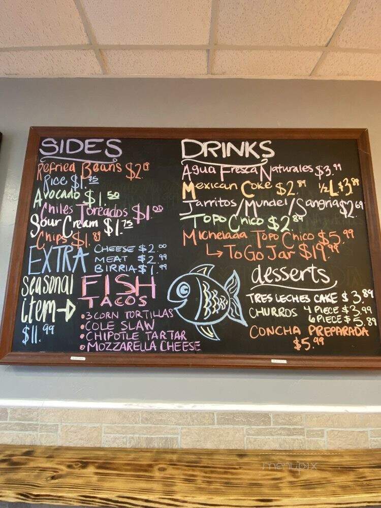TJ Birria Y Mas - Houston, TX menu_pic