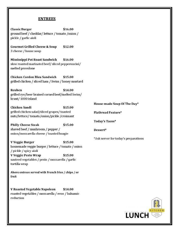 F2T Kitchen & Bar - Geneva, NY menu_pic
