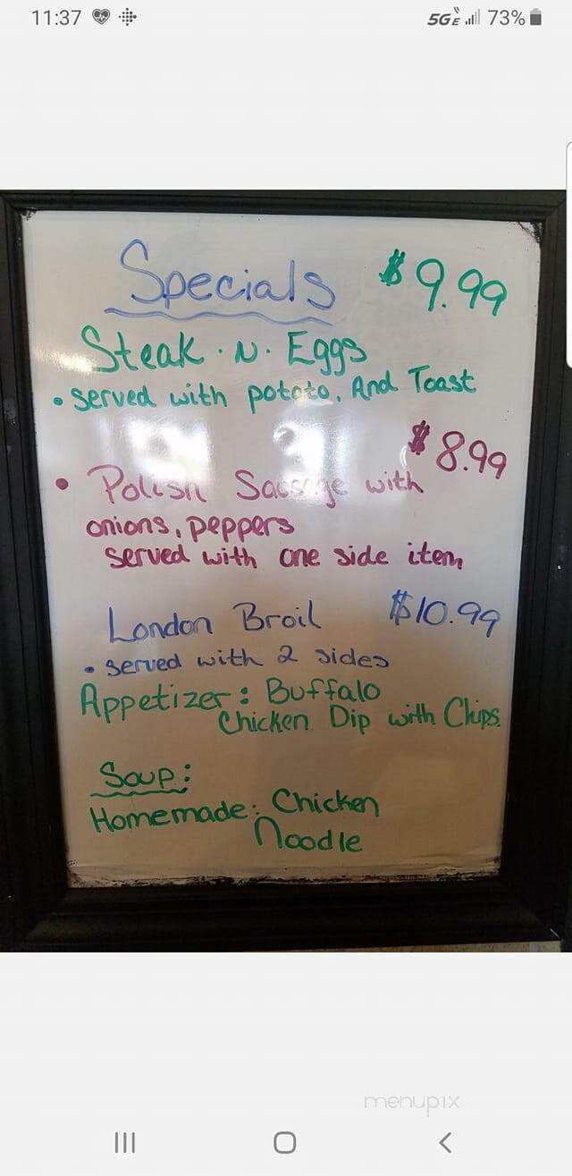 The Holiday House Restaurant - Holiday, FL menu_pic