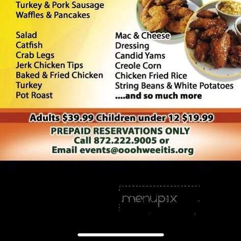 Oooh Wee It Is - Chicago, IL menu_pic
