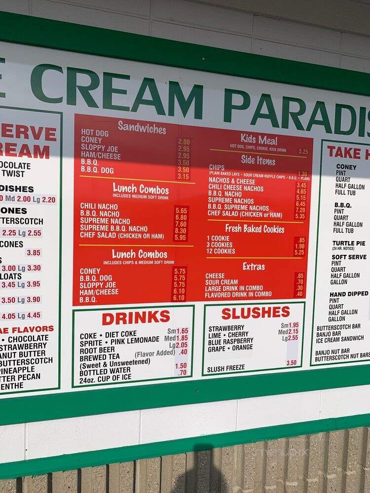 Ice Cream Paradise - Lebanon, IN