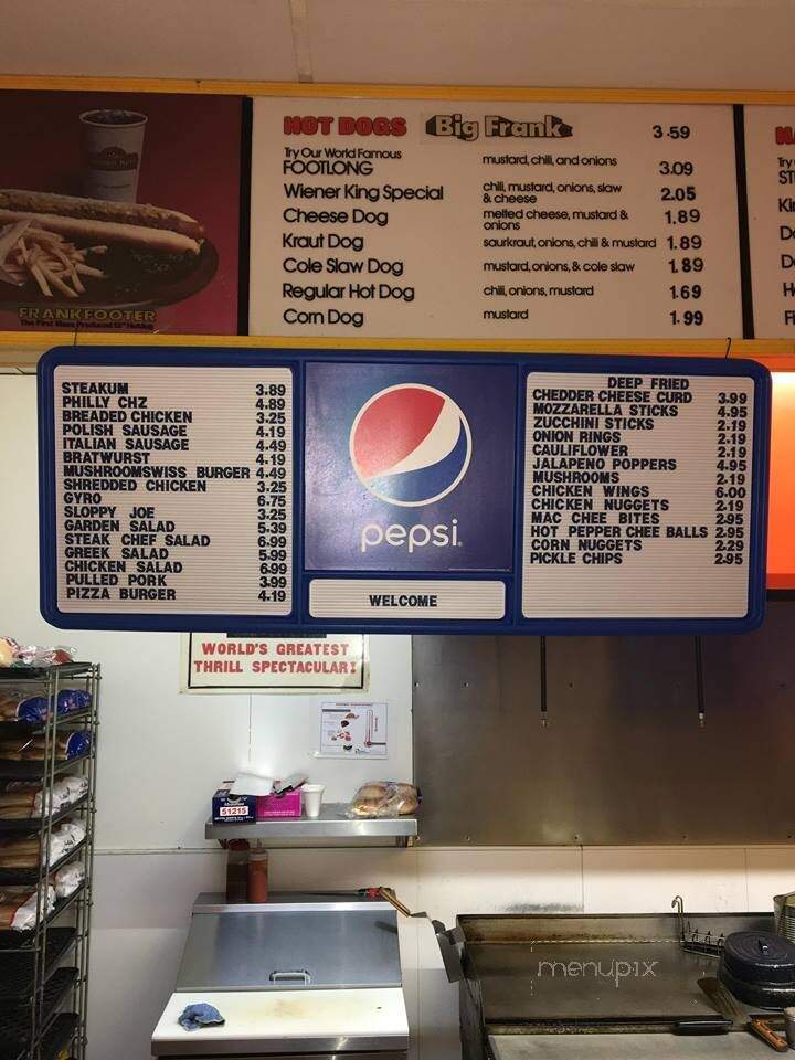 Wiener King Restaurant - Mansfield, OH menu_pic