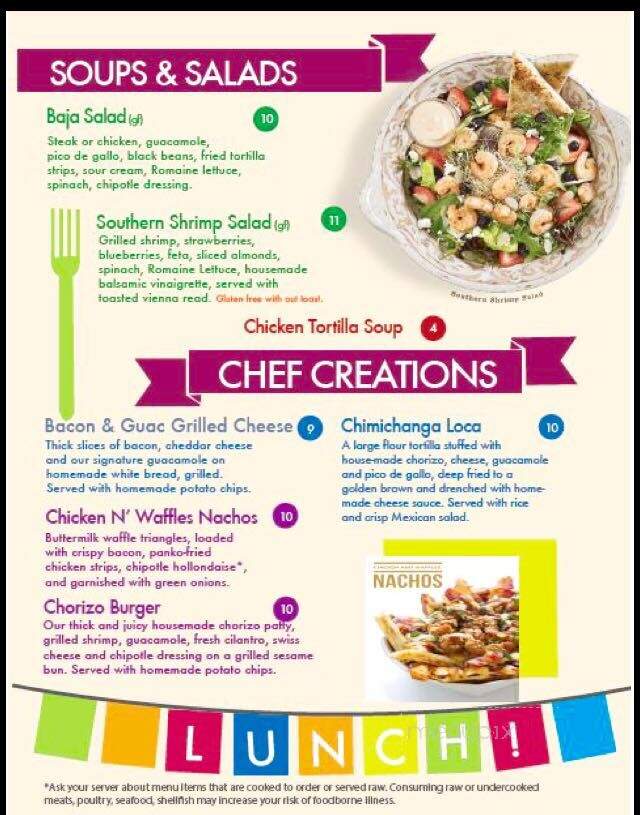 Chilangos - Jackson, MI menu_pic