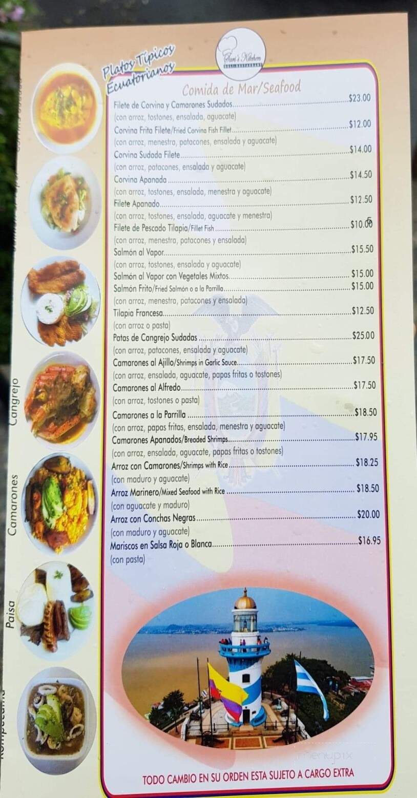 Sari's Kitchen Restaurant - Hackensack, NJ menu_pic