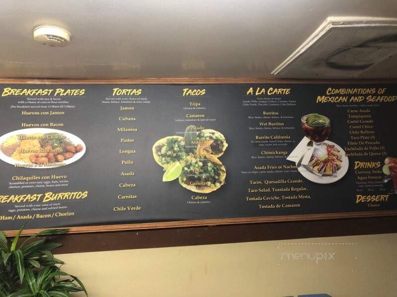 Los Comales Mexican Food - Ventura, CA menu_pic