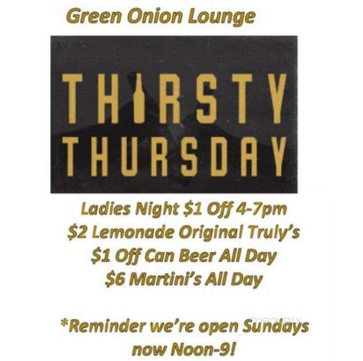 Green Onion - Omaha, NE menu_pic