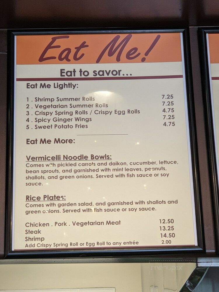 Bun Me! - Northridge, CA menu_pic