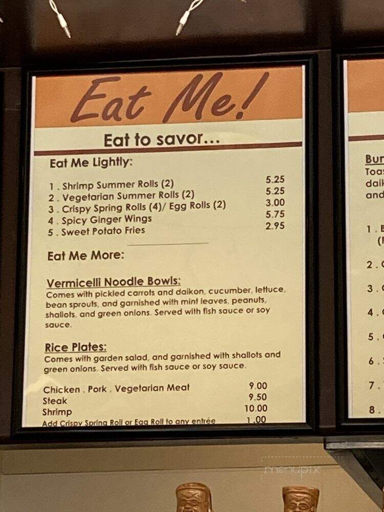 Bun Me! - Northridge, CA menu_pic