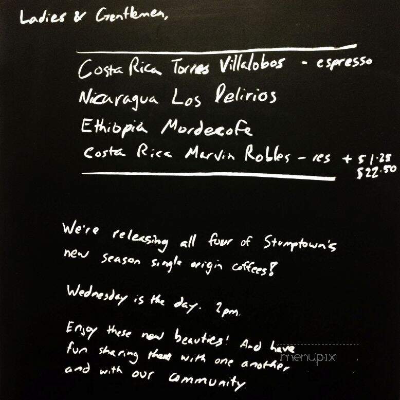 Broadway Coffeehouse - Salem, OR menu_pic