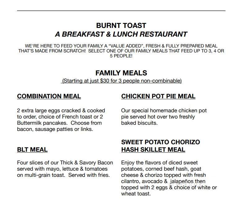 Buttered Toast - Algonquin, IL menu_pic