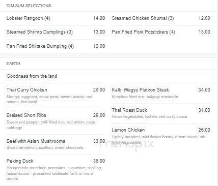 Echo Restaurant - Palm Beach, FL menu_pic
