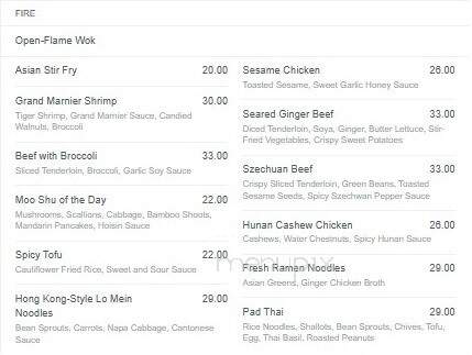 Echo Restaurant - Palm Beach, FL menu_pic