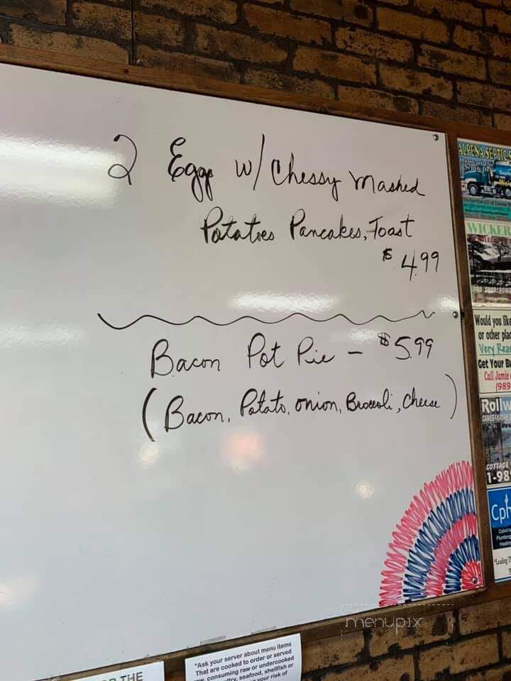 Chat'n Chew - Glennie, MI menu_pic