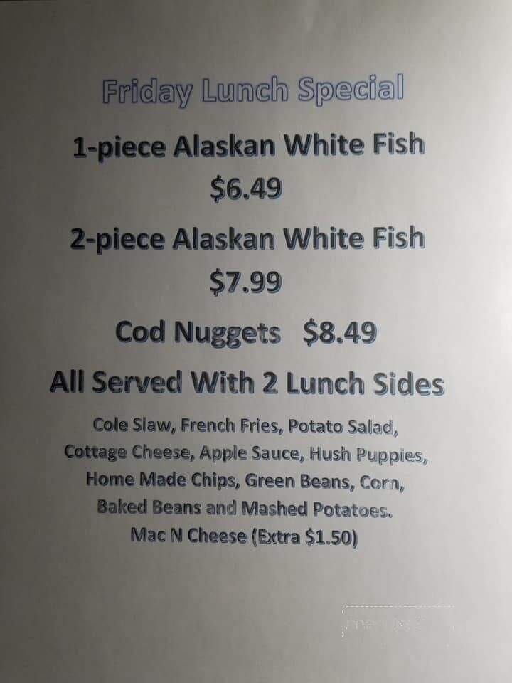 Geno's 140 Club - Bethalto, IL menu_pic
