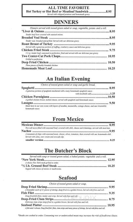 Frankie Doodle's - Spokane, WA menu_pic