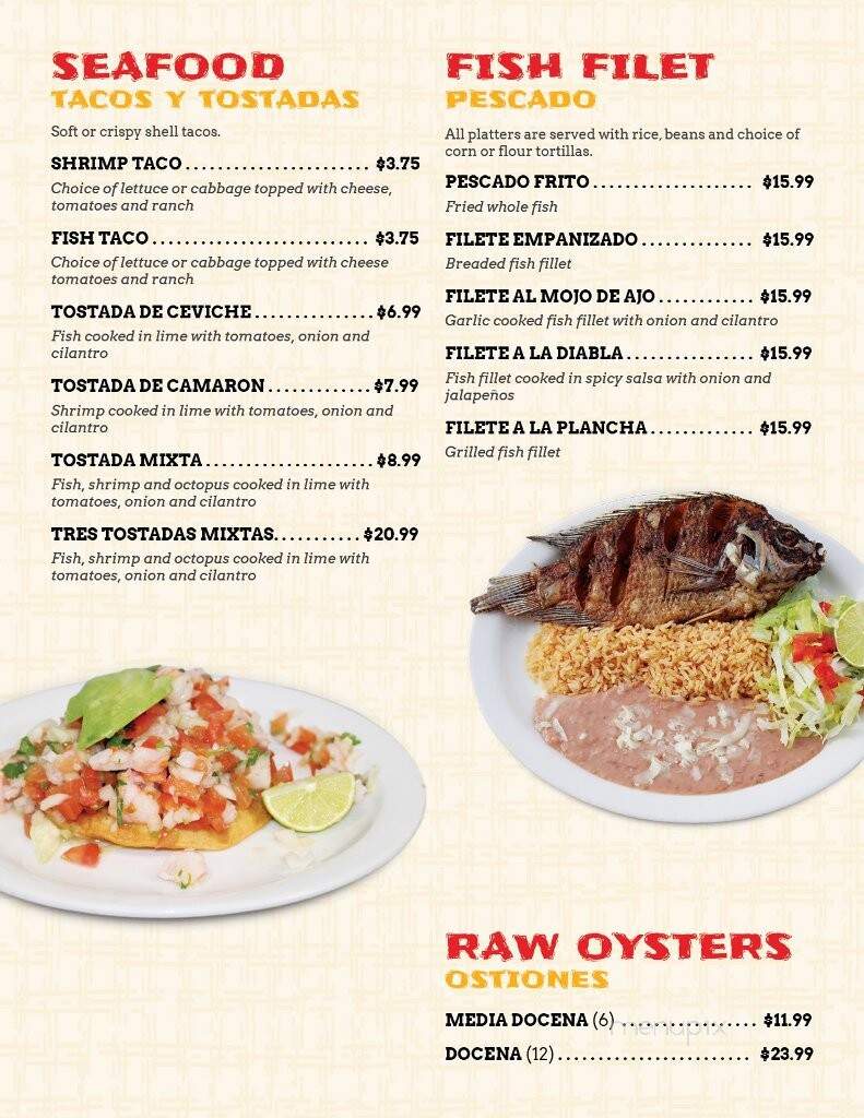 Los Arcos Mexican Food - Palmdale, CA menu_pic