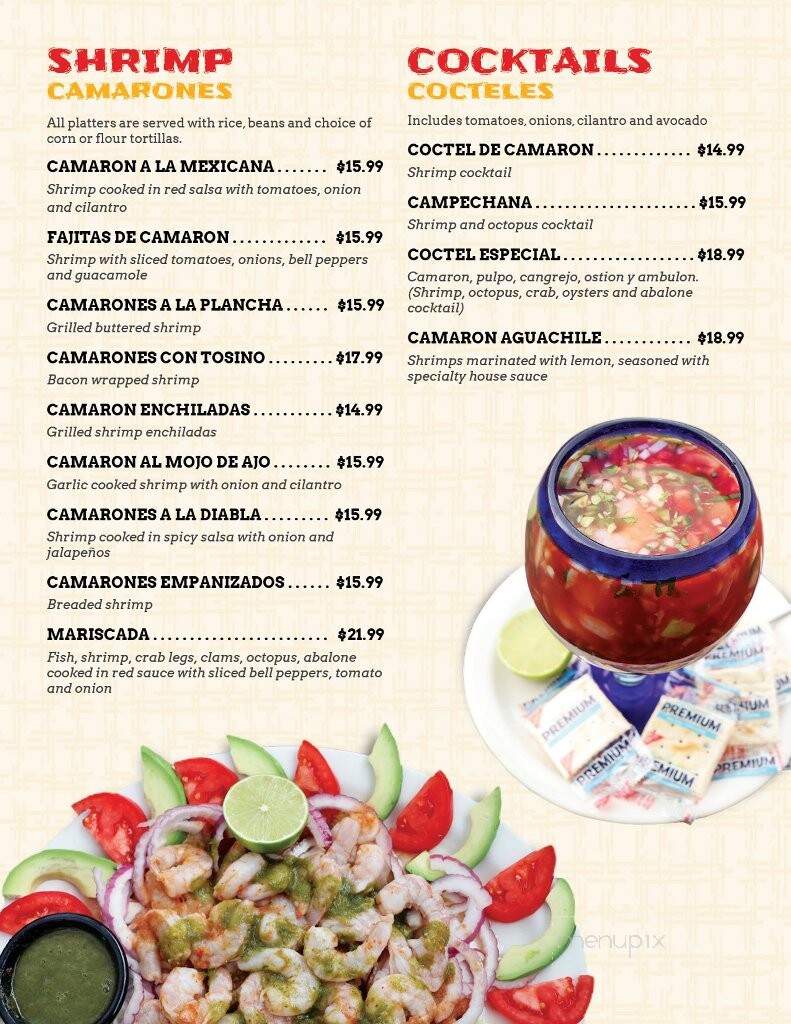 Los Arcos Mexican Food - Palmdale, CA menu_pic