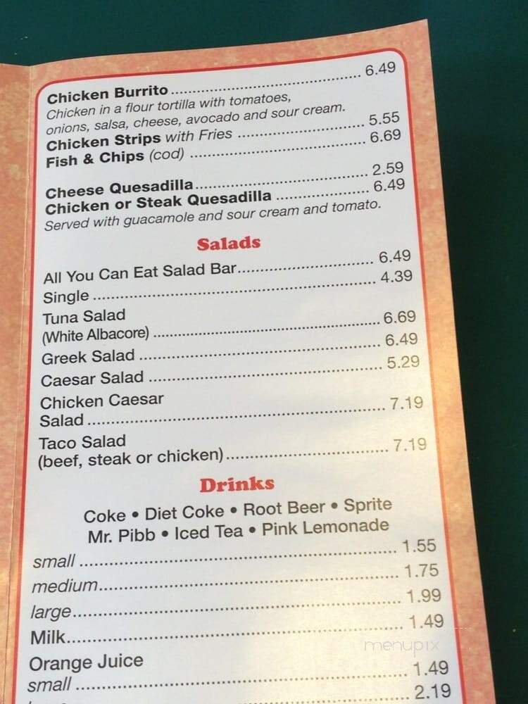 John's Place - Brea, CA menu_pic