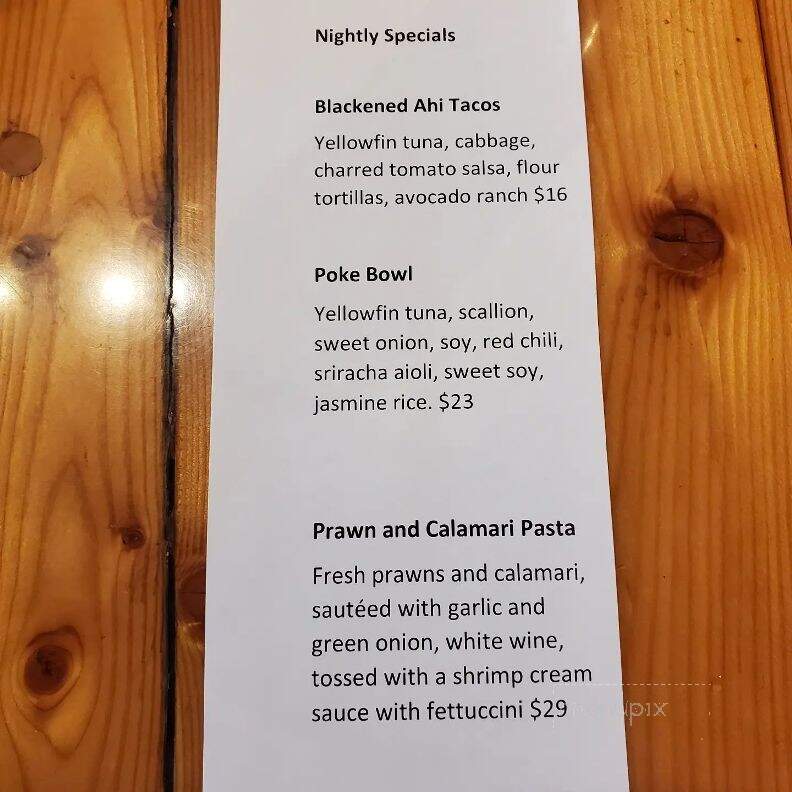 McQuade's Pub & Grill - Two Harbors, MN menu_pic