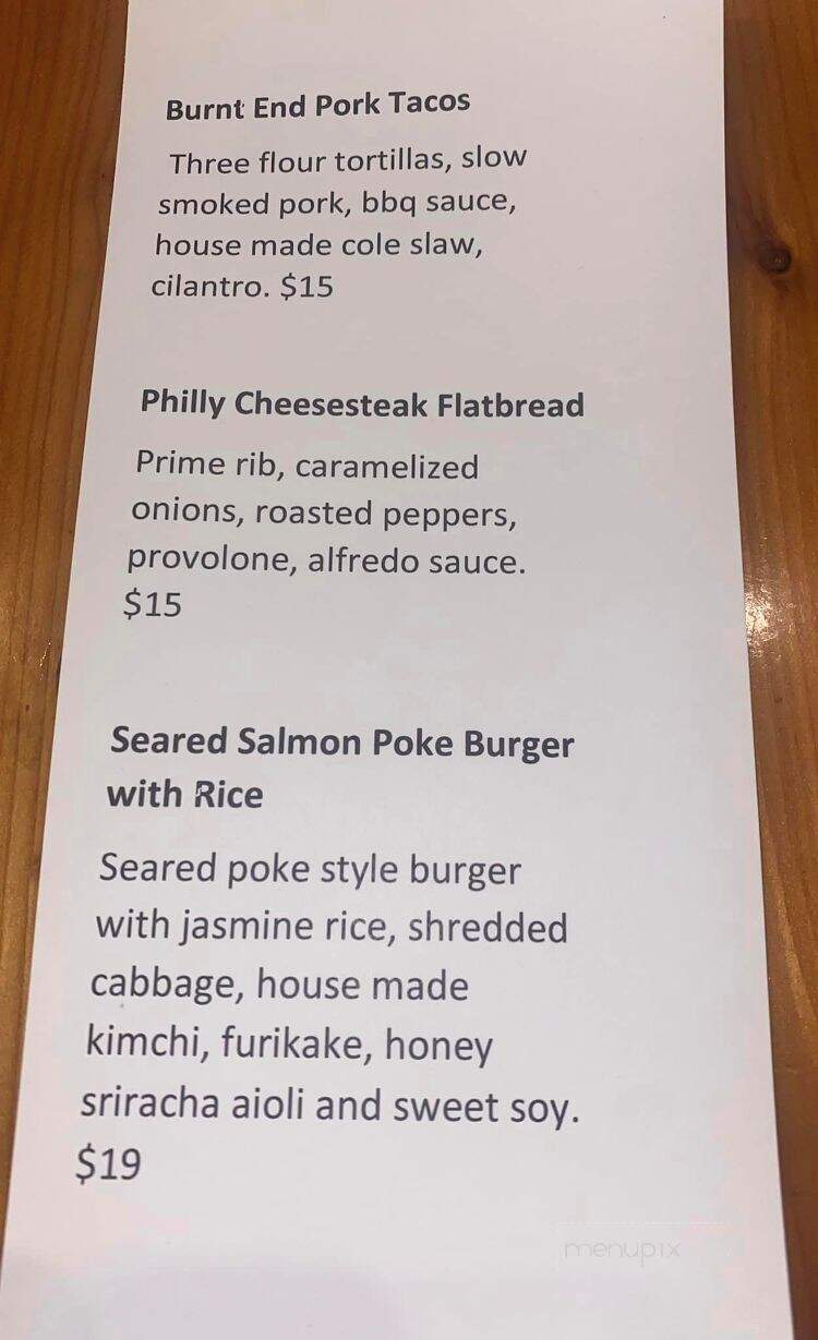 McQuade's Pub & Grill - Two Harbors, MN menu_pic