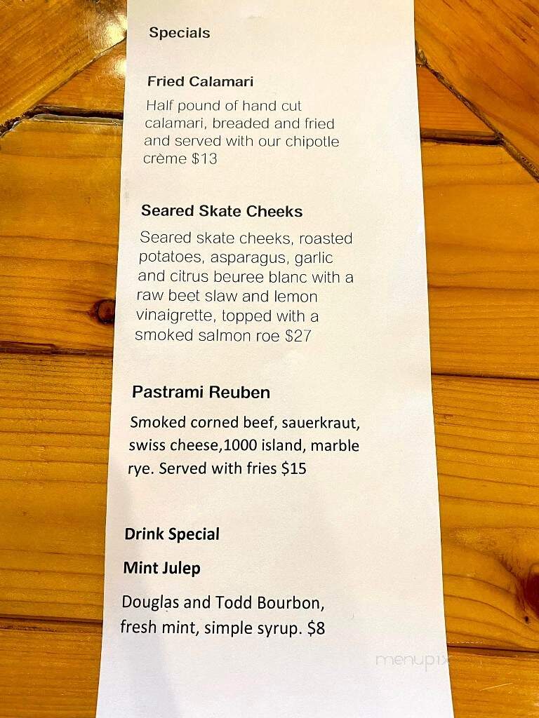 McQuade's Pub & Grill - Two Harbors, MN menu_pic