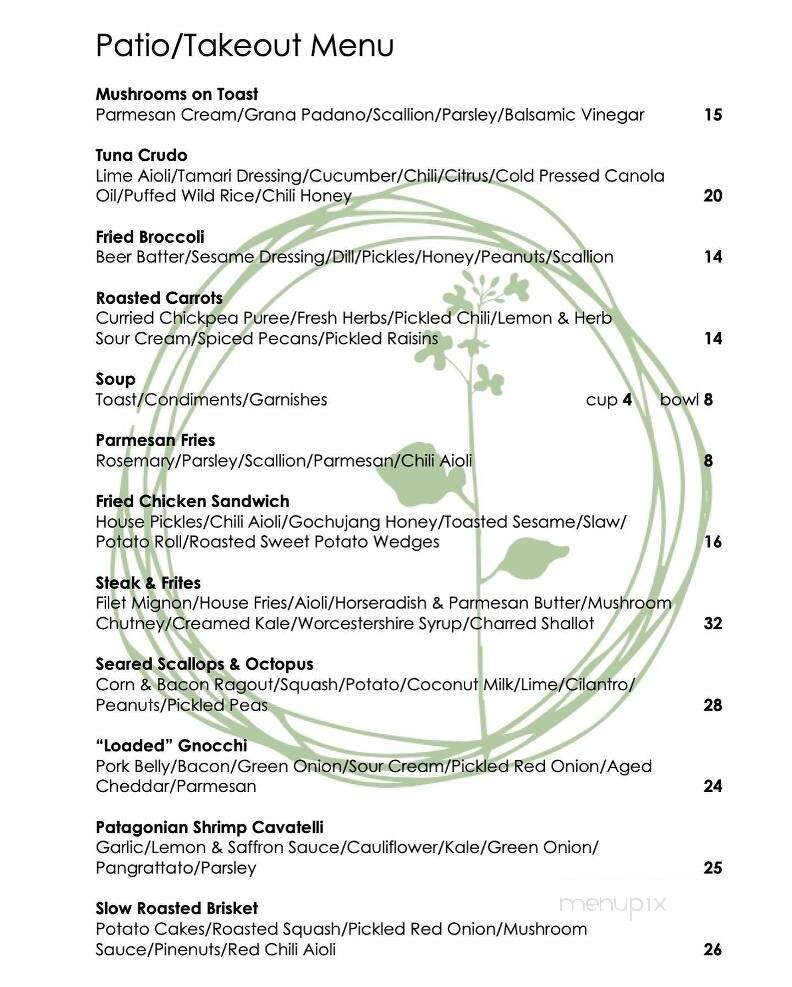 Brassica - Ottawa, ON menu_pic