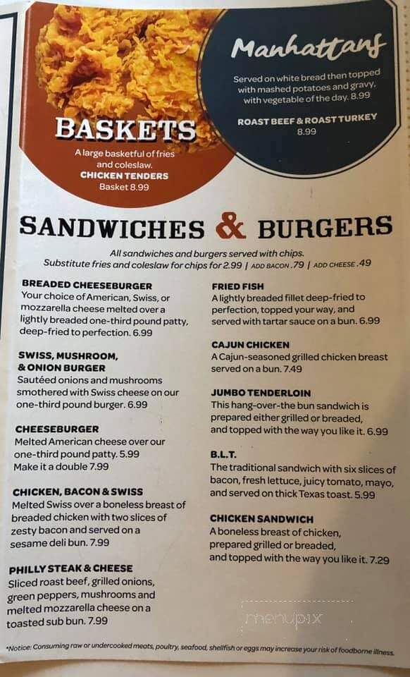 Laycoff's Tavern - Fort Wayne, IN menu_pic