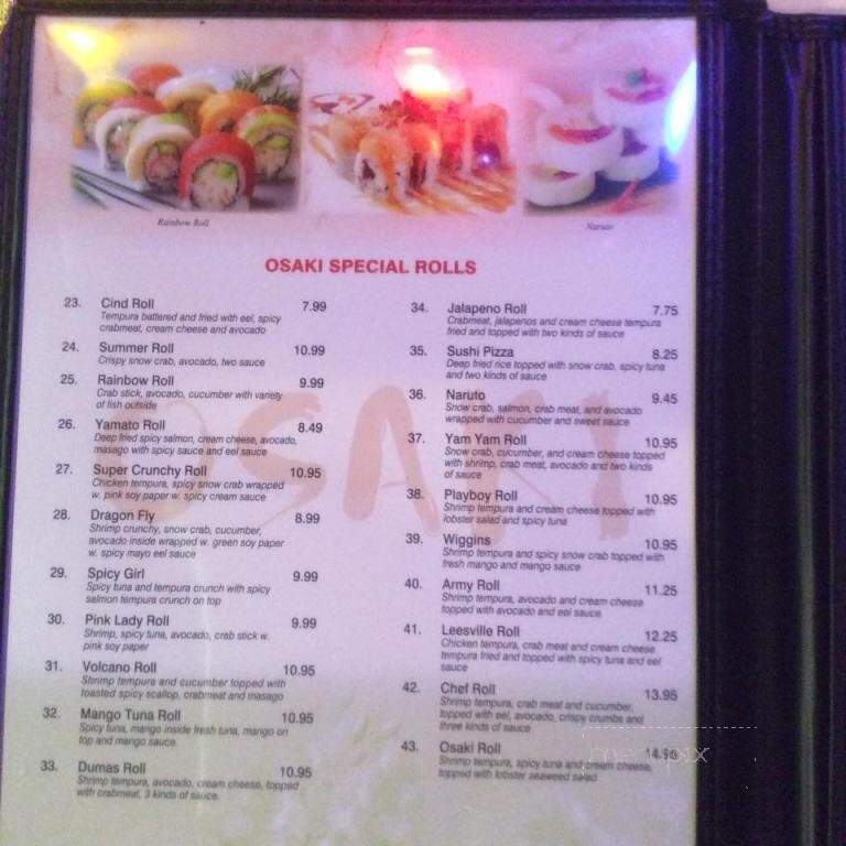 Osaki Steak & Sushi House - Dumas, TX