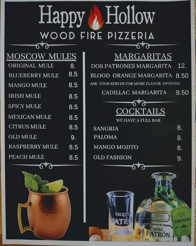 Happy Hollow Pizzeria - Happy Valley, OR menu_pic