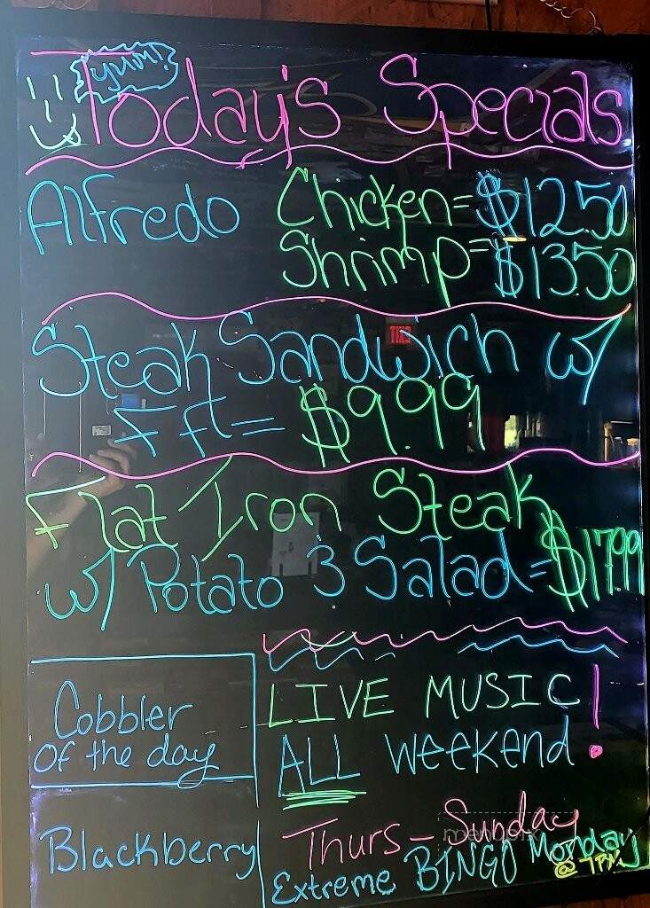 Oh Tommy's Pub & Grill - Roach, MO menu_pic