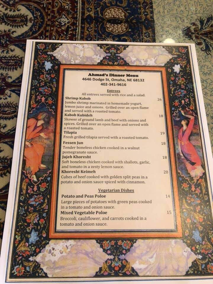 Ahmad's Persian Cuisine - Omaha, NE