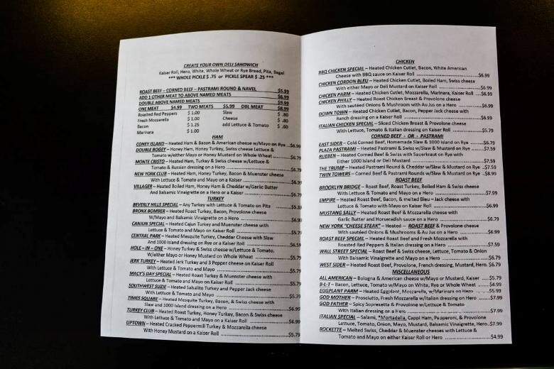 New York Deli II - Pinehurst, NC menu_pic
