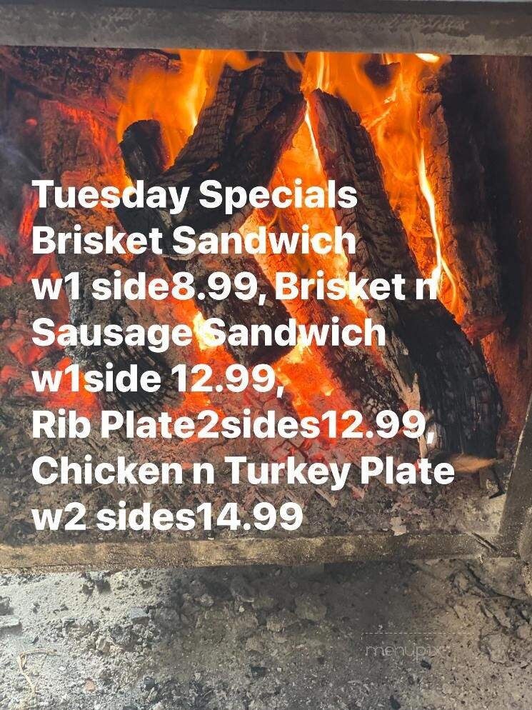 Willie B's Barbeque - Edinburg, TX menu_pic