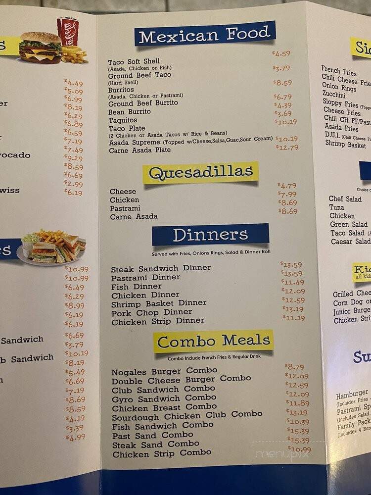 Nogales Burgers No 2 - Fontana, CA menu_pic