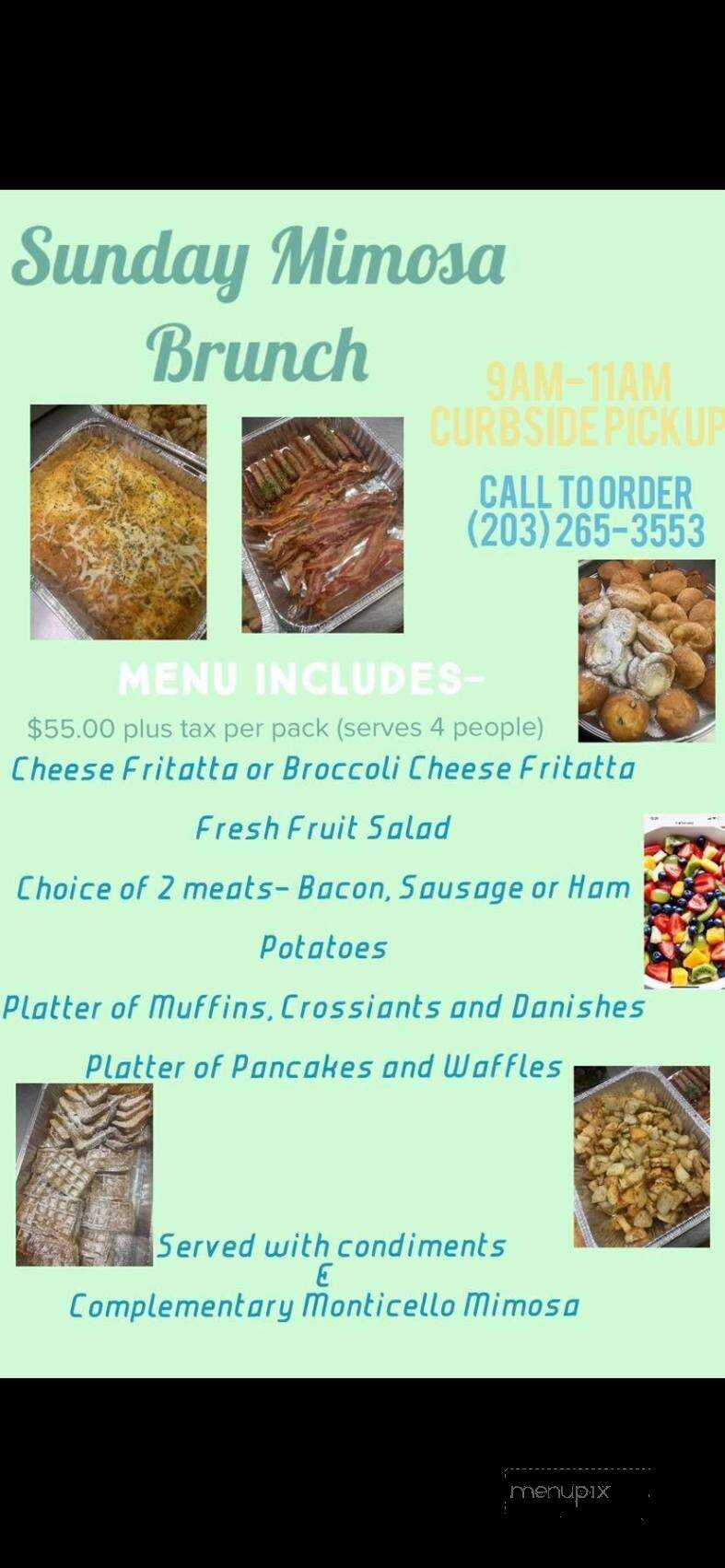 Il Monticello Restaurant - Meriden, CT menu_pic