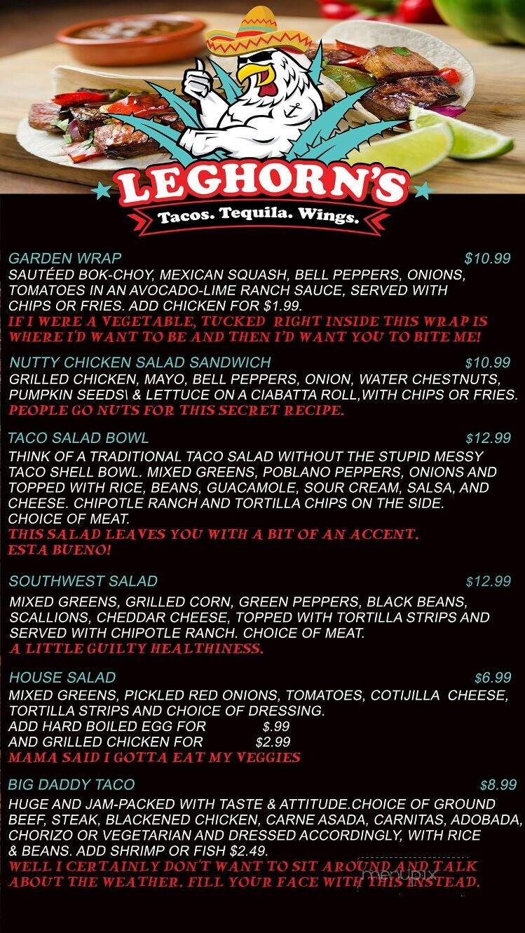 Leghorns Tacos Tequila and Wings - Scottsdale, AZ
