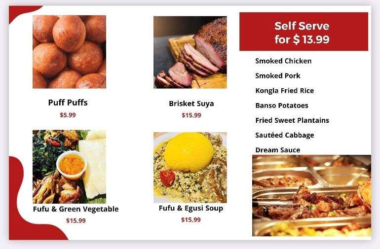 African Dream Cuisine - Lenexa, KS menu_pic