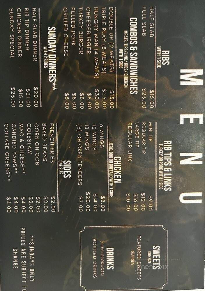 BoFill's BBQ & Bar - Oak Forest, IL menu_pic