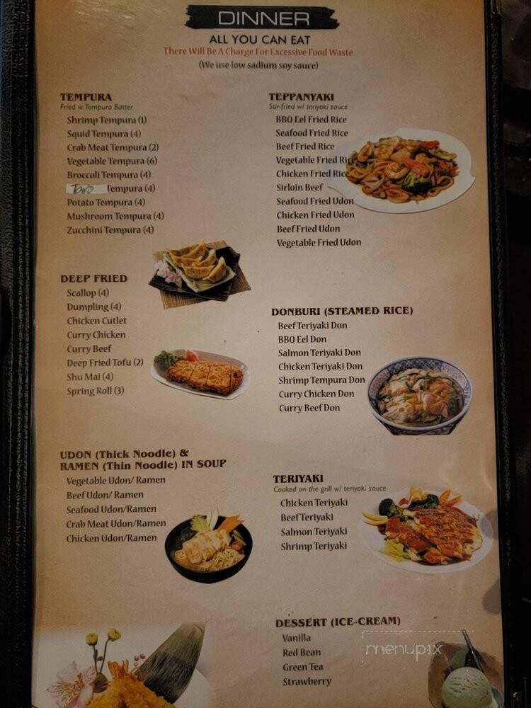 KYOTO SUSHI all-u-can-eat - Savage, MN menu_pic