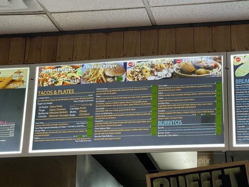 El Grande Burrito - Allen, TX menu_pic