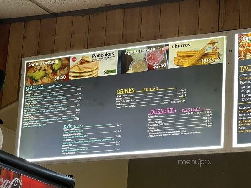El Grande Burrito - Allen, TX menu_pic